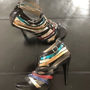 Qupid brand gladiator style heels